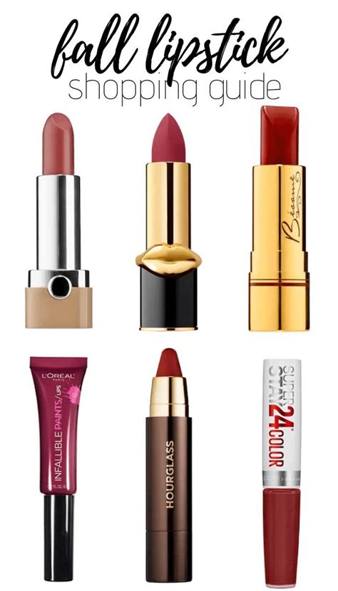 10 Fall Lipstick Colors Youll Love To Wear Fall Lipstick Fall