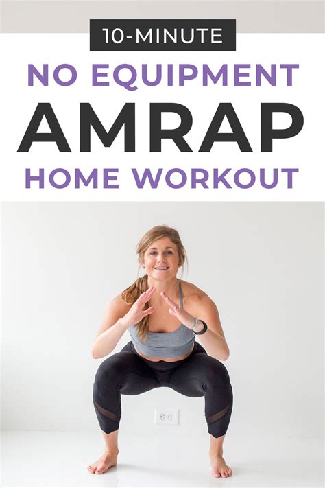 10 Minute Amrap Workout Video Nourish Move Love
