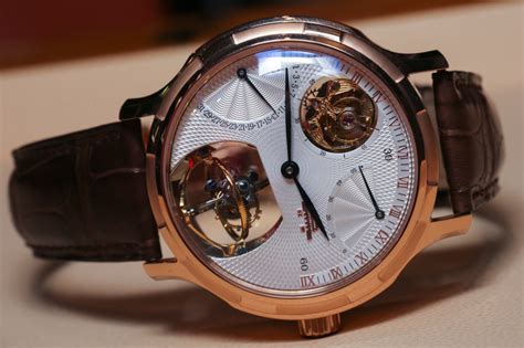 Beijing Watch Factory Wu Ji 44mm Bi Axial Tourbillon Watch Swiss