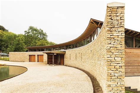 Stone Wall Curved Entrance Round And Octagon Barns Or House Pinterest