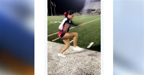 Invisible Box Challenge Texas High School Cheerleaders Walk On Air