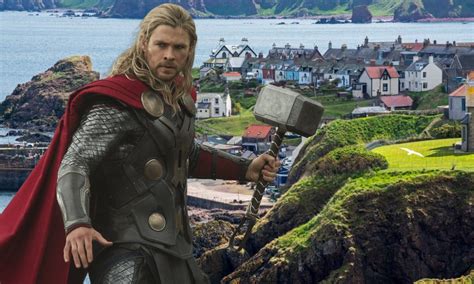 ¡primer Vistazo A New Asgard Filtran Fotos De Los Sets De Thor Love