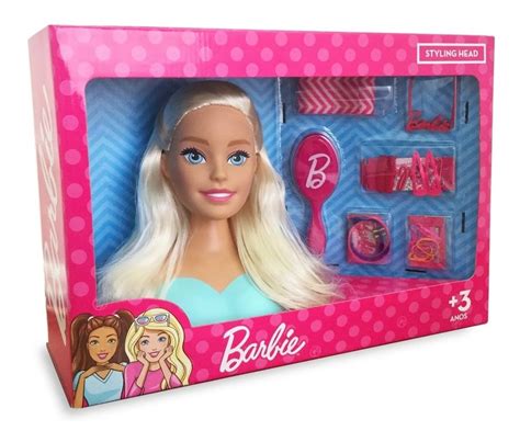 Busto Barbie Styling Head Original Pupee Licenciado Mattel