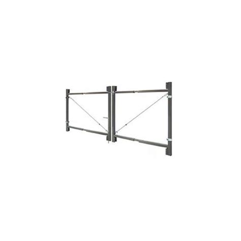 Style of fence isn't exactly what your looking for, aleko offers do it yourself and galvanized steel fences in many different styles; Adjustable Gate Frame Kits | Hoover Fence Co. | Gate kit, Adjust a gate, Wood gate