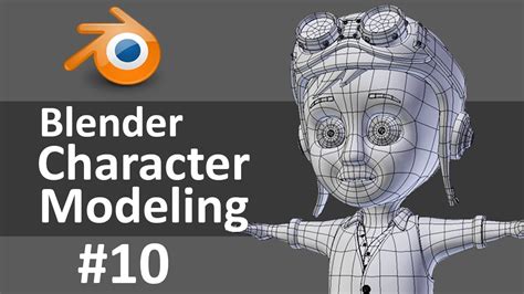 Blender Character Modeling 10 Of 10 Youtube