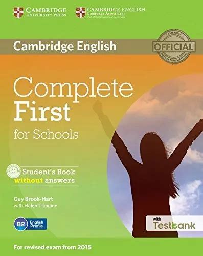 Complete First For Schools Students Book Without Answers With Cd Rom