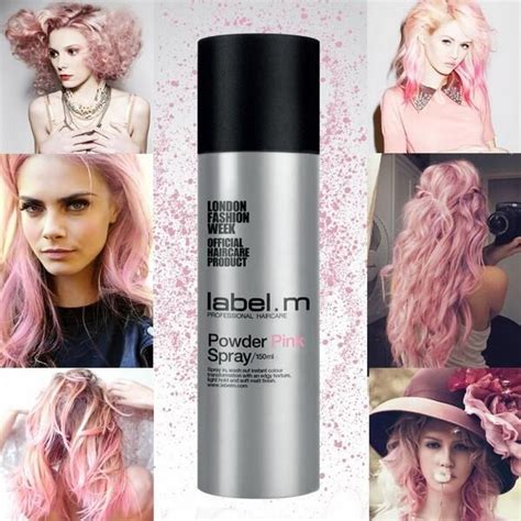 Powder Pink Spray Hair Color Spray Temporary Hair Dye Temporary
