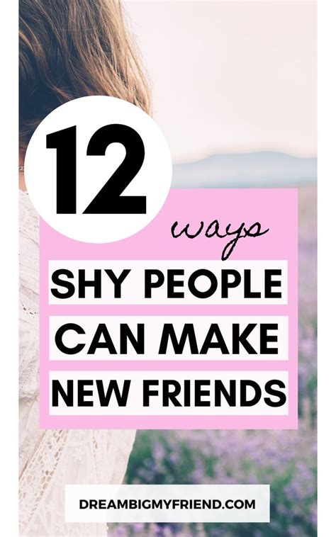 How To Be Less Shy Tips 12 Ways Shy People Can Make More Friends