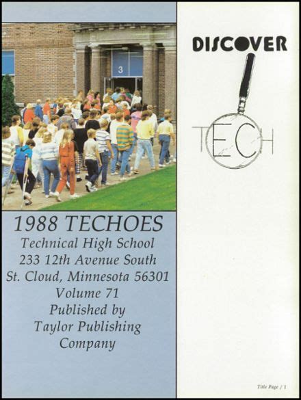 Explore 1988 St Cloud Technical High School Yearbook St Cloud Mn