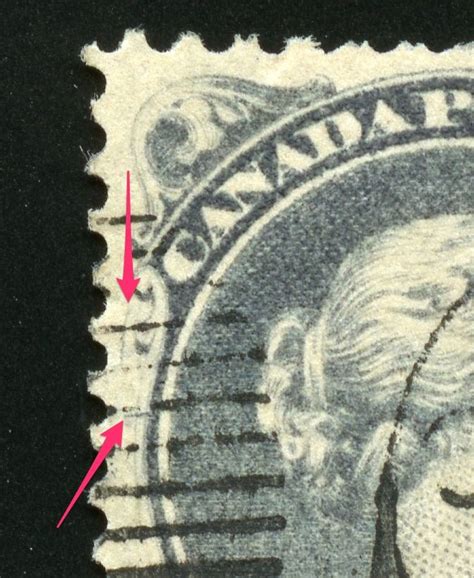Buy Canada 30v Queen Victoria 1868 15¢ Cracked Plate Pos 65