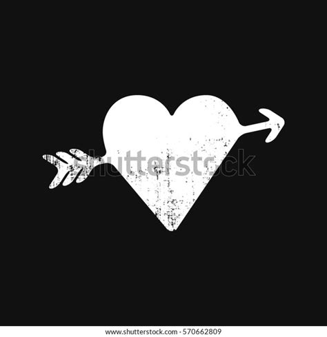 Grunge Heart Vector Valentines Day Wedding Stock Vector Royalty Free