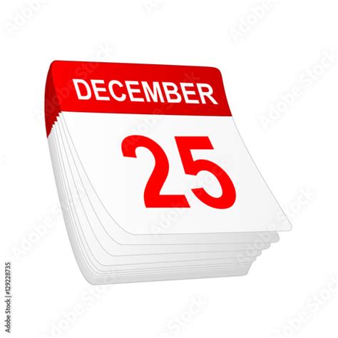 December 25 Calendar Stock Photo And Royalty Free Images On Fotolia