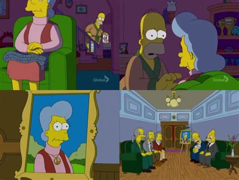 The Simpsons Mona Simpson S Death By Dlee1293847 On Deviantart