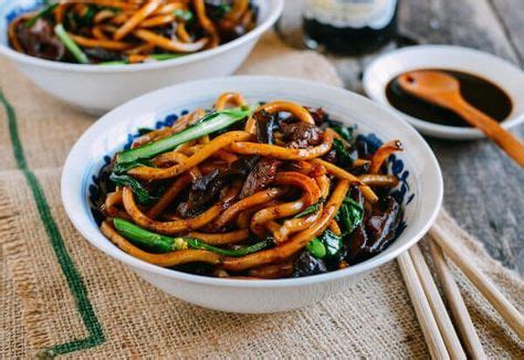 Shanghai noodles (cu chao mian). Shanghai Fried Noodles (Cu Chao Mian) | Recipe | Cooking ...