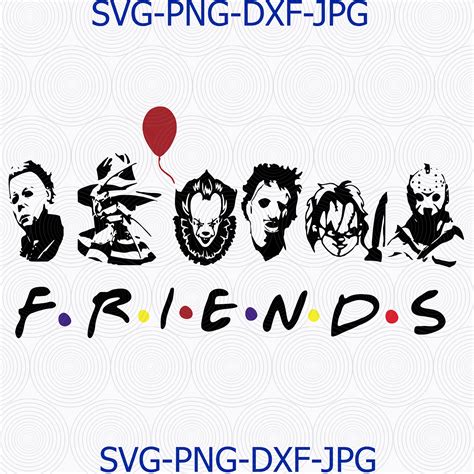 Free 294 Friends Svg Silhouette SVG PNG EPS DXF File