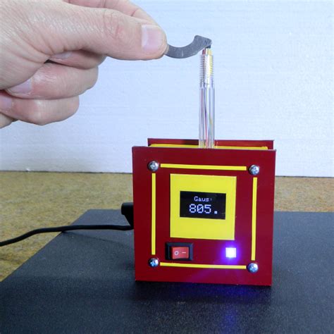 A Magnetic Field Strength Meter Using An Arduino Hackaday