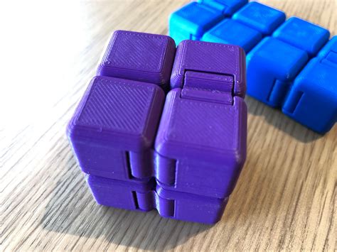 3d Printed Fidget Cube Infinity Cube Sensory Toy Etsy Australia