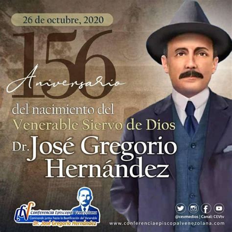 156 Años Del Nacimiento Del Dr José Gregorio Hernández Médico De Los