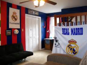 Real Madrid Bedroom Soccer Bedroom Decor Soccer Themed Bedroom Girl