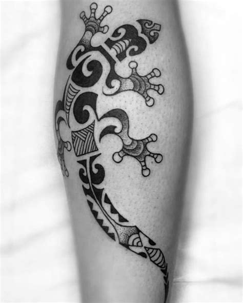 Https://tommynaija.com/tattoo/gecko Tribal Tattoo Design