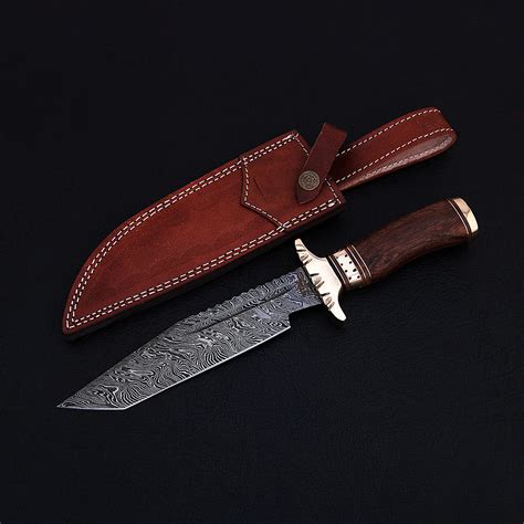Damascus Tanto Knife Bk00191 Black Forge Knives Touch Of Modern