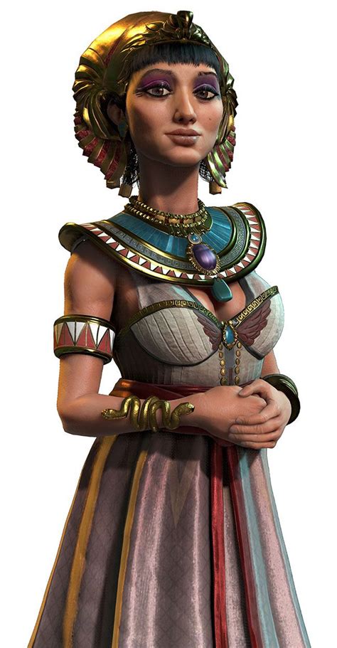 Cleopatra Civilization Vi Cartoon Character Design Cleopatra
