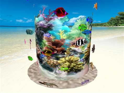 Second Life Marketplace 7 Seas Fish Garden Aquarium