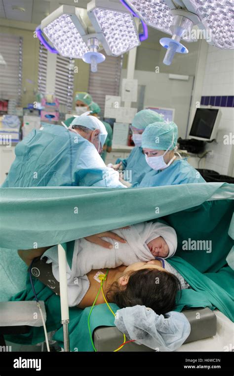 Delivery Birth Operation Hi Res Stock Photography And Images Alamy