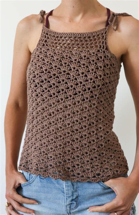Waterlily Lace Top Crochet Pattern Crochet Tops Free Patterns