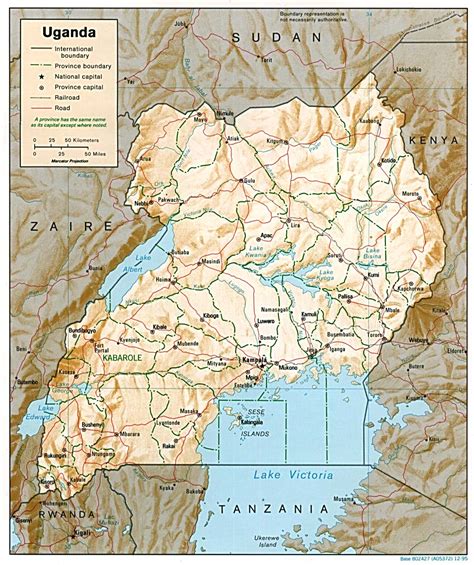 Map of uganda area hotels: Uganda Maps - Perry-Castañeda Map Collection - UT Library Online
