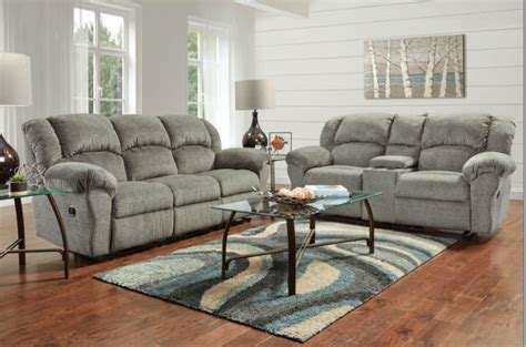 Affordable Furniture Allure Gray Reclining Living Room Set Hometown