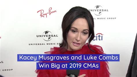 Kacey Musgraves And Luke Combs At The Cmas Video Dailymotion