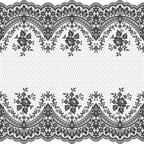 Seamless White Floral Lace Pattern 6487842 Vector Art At Vecteezy