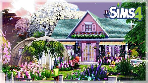 Tiny Pink House 🏡 The Sims 4 Speed Build No Cc Youtube