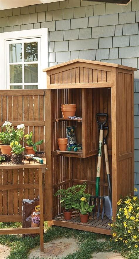 Storage Cabinet For All Your Gardening Needs Garden Tool Storage