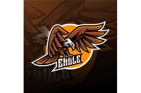 Eagle Esport Mascot Logo Design By Visink