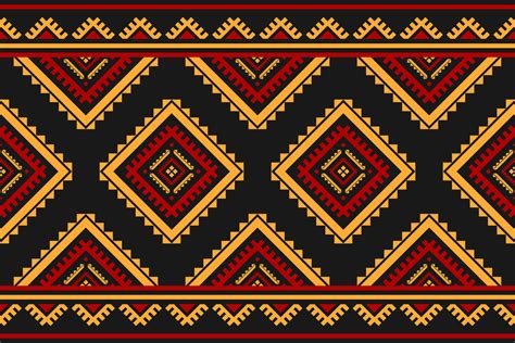 Carpet Tribal Pattern Art Geometric Ethnic Seamless Pattern