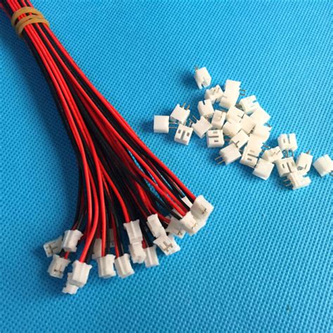 50 Sets Mini Micro Jst 20 Ph 2 Pin Connector Plug With Wires Cables Ebay