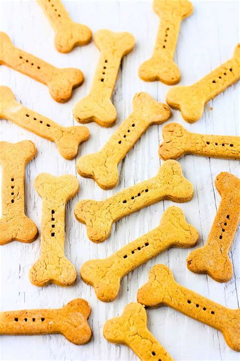 Homemade Pumpkin Peanut Butter Dog Biscuits • Now Cook This