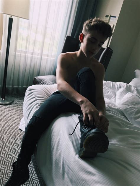 johnny orlando sat shirtless on the bed johnny orlando shirtless johnny orlando instagram