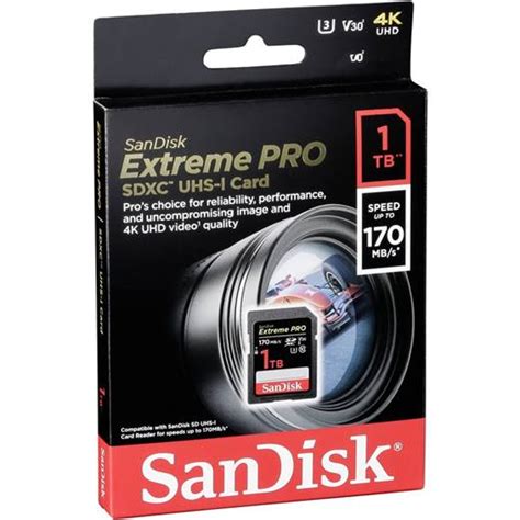Sandisk Extreme Pro Sdxc 1tb 170mbs Sdxc Karte Flexidrive Floppy
