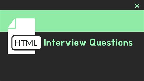 Html Interview Questions And Answers Updated Coding Compiler