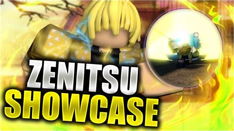 Exclusive Code Zenitsu Full Showcase Roblox Anime Cross 2 Youtube