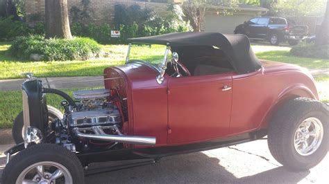 1932 Ford Roadster Convertible Top Free Shipping The Hamb
