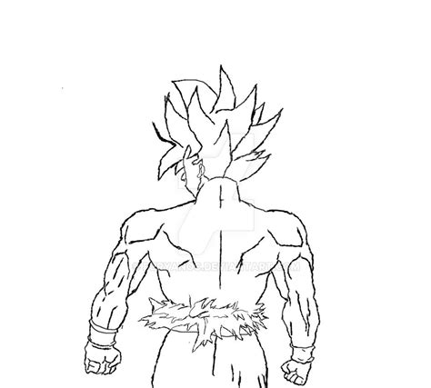 Goku And Vegeta Coloring Pages Ultra Instinct