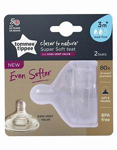 Tommee Tippee Closer To Nature Super Soft Teat Medium Flow