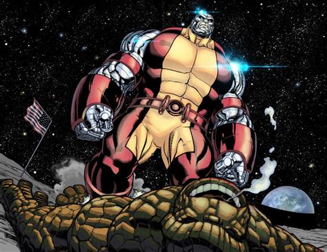 Colossus Vs Thething X Men Avengers Superhero