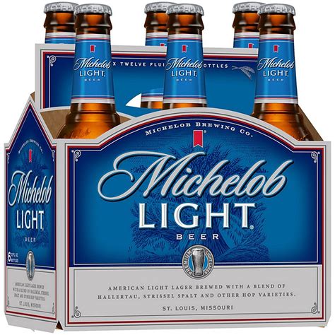 Michelob Light Beer 12 Oz Bottles Shop Beer At H E B