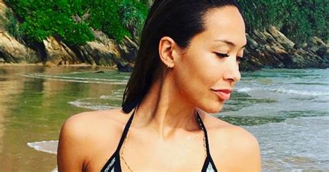 Myleene Klass Strips Off For Naked Instagram Shot Wearing Nothing But An Arsenal Scarf Before
