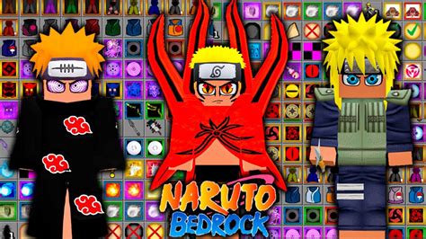 Final De Naruto Na Nova Addon Naruto Bedrock 5d 𝗡𝗢 Minecraft Pocket